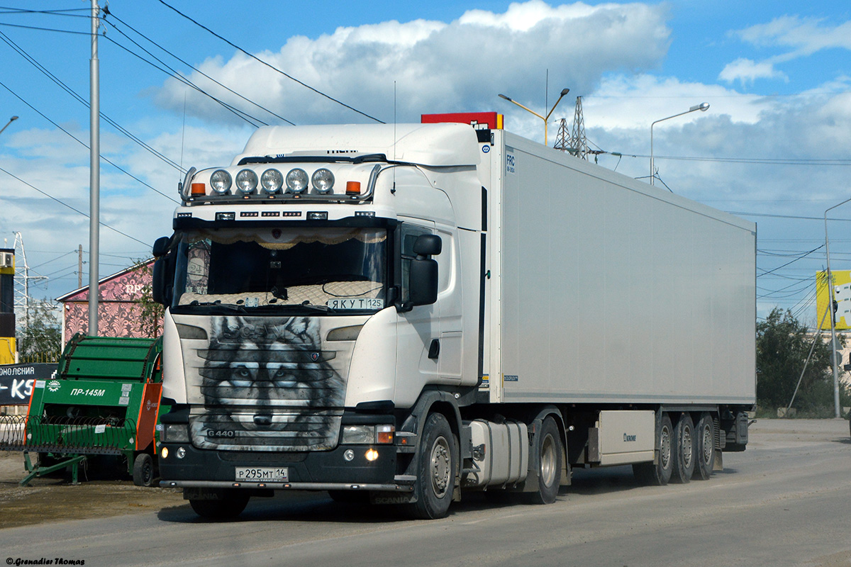 Саха (Якутия), № Р 295 МТ 14 — Scania ('2013) G400