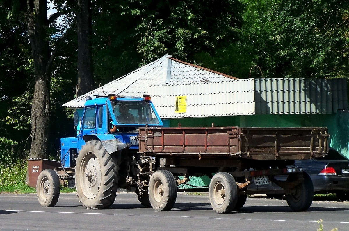 Смоленская область, № 6042 СН 67 — МТЗ-80; Смоленская область, № 6253 СА 67 — 2ПТС-4 (общая модель)