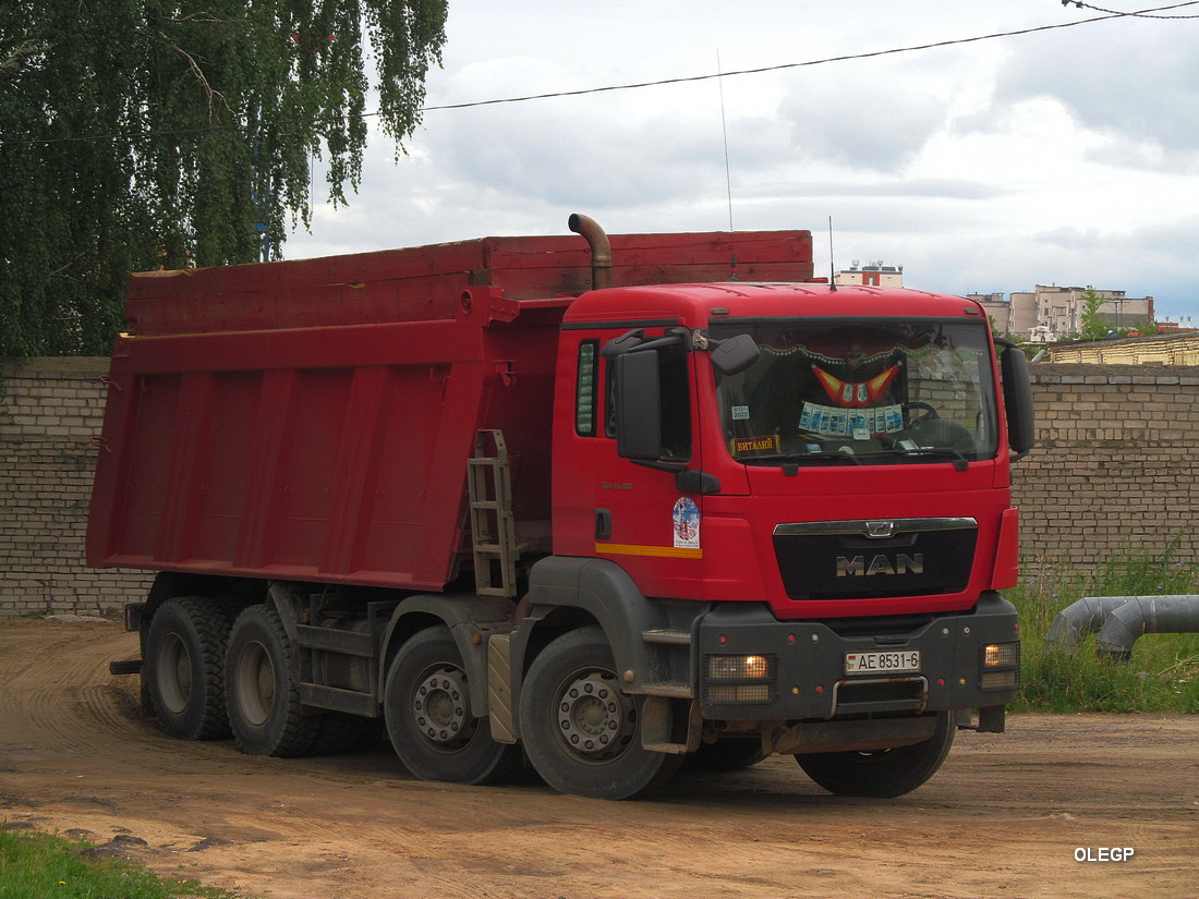 Могилёвская область, № АЕ 8531-6 — MAN TGS ('2007) 41.400