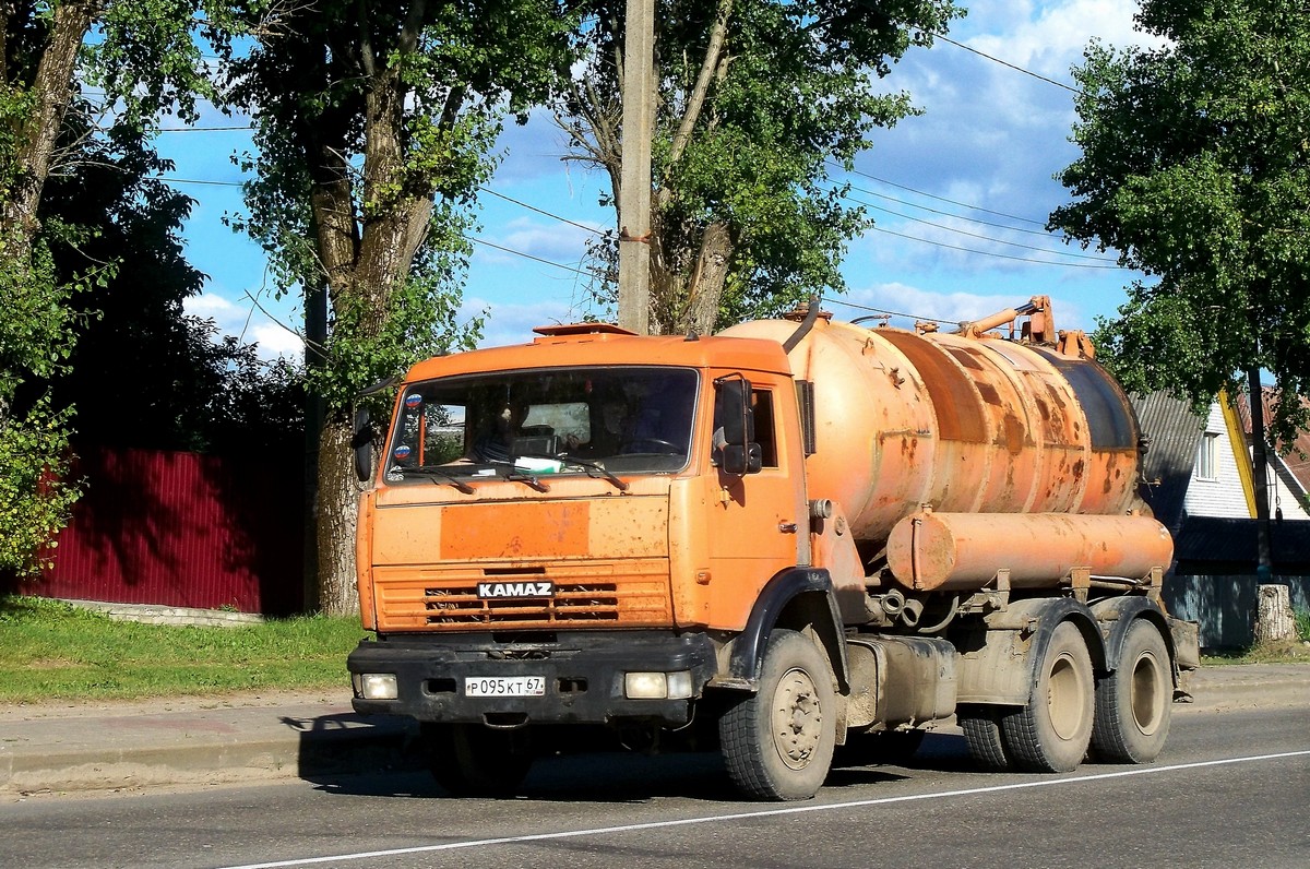 Смоленская область, № Р 095 КТ 67 — КамАЗ-65115-62