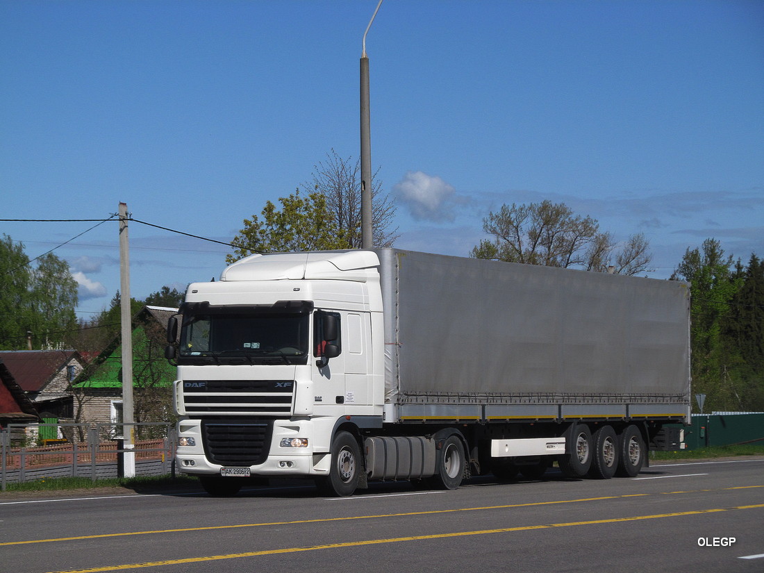 Витебская область, № АК 2906-2 — DAF XF105 FT