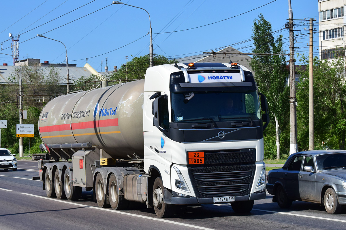 Волгоградская область, № К 713 РЕ 134 — Volvo ('2020) FH.420 [X9P]