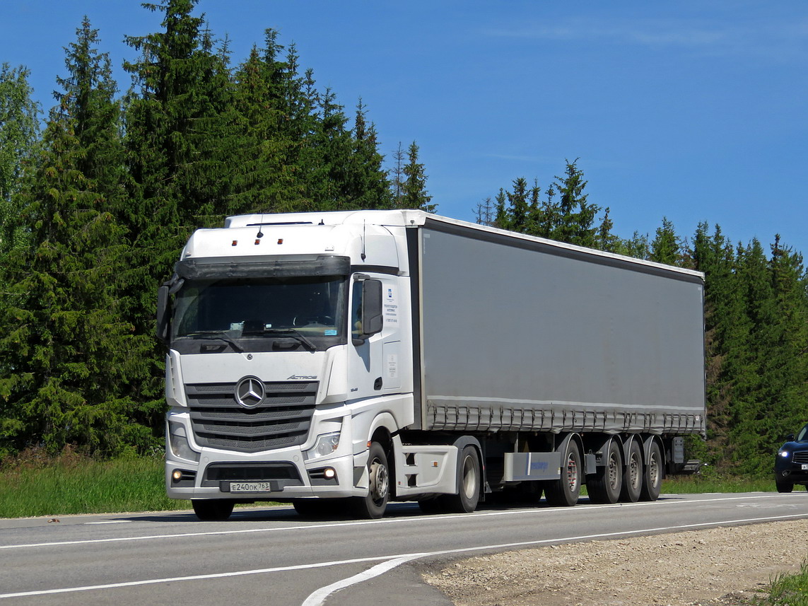 Самарская область, № Е 240 ОК 763 — Mercedes-Benz Actros '18 1845 [Z9M]