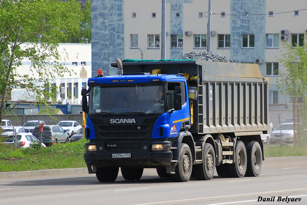 Челябинская область, № В 229 АУ 774 — Scania ('2011) P440