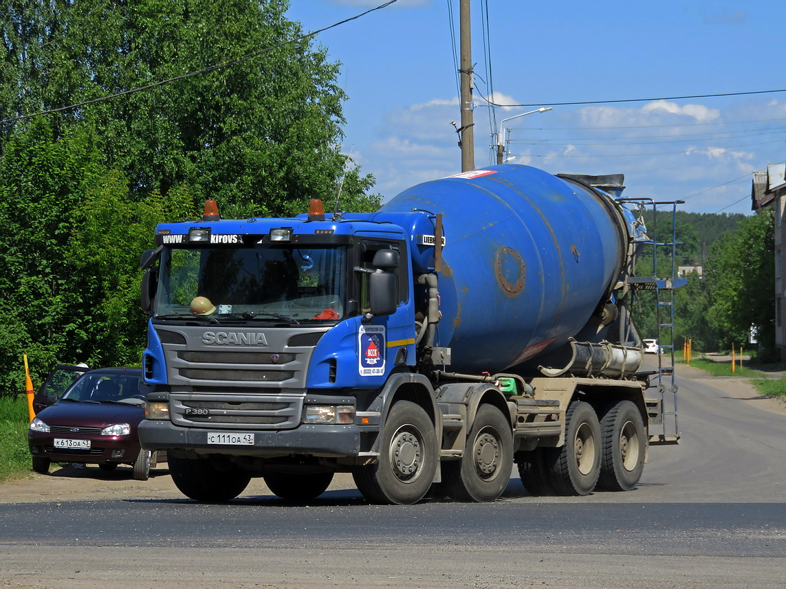 Кировская область, № С 111 ОА 43 — Scania ('2011) P380