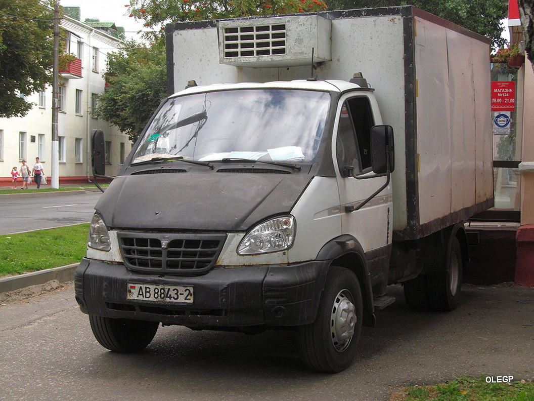 Витебская область, № АВ 8843-2 — ГАЗ-3310 (общая модель)