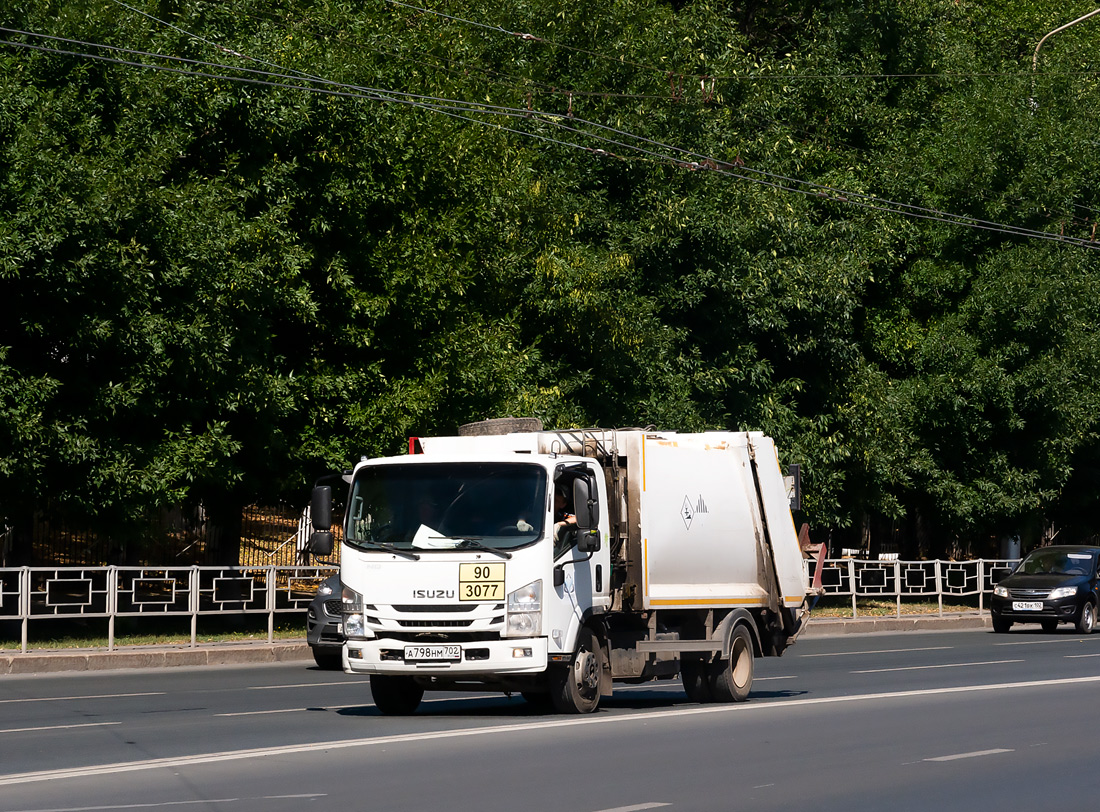 Башкортостан, № А 798 НМ 702 — Isuzu NРR75 [Z7X]