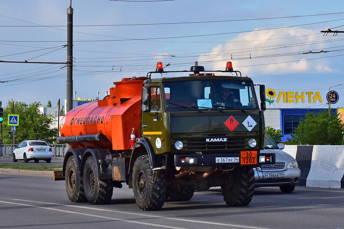 Волгоградская область, № Е 367 ВК 34 — КамАЗ-43101