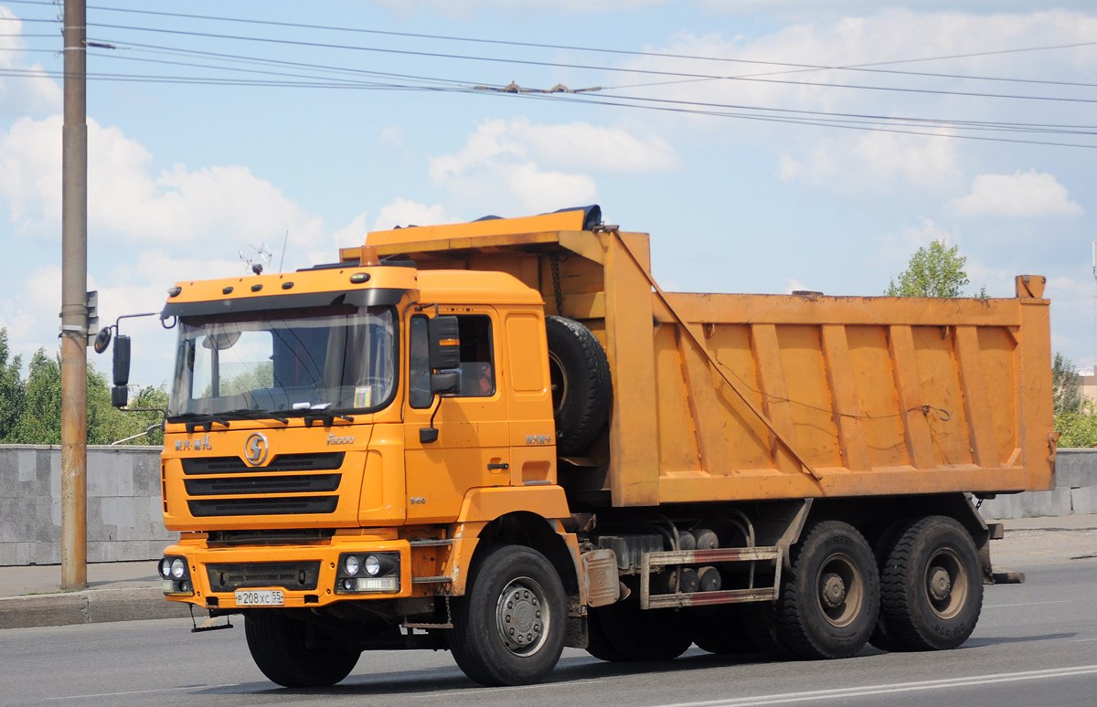 Омская область, № Р 208 ХС 55 — Shaanxi Shacman F3000 SX325x