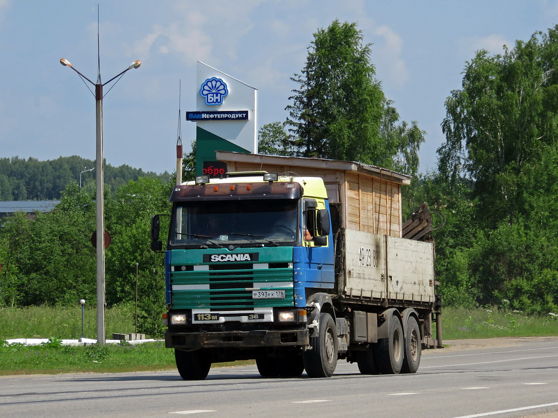 Кировская область, № Р 393 КК 178 — Scania (II) (общая модель)