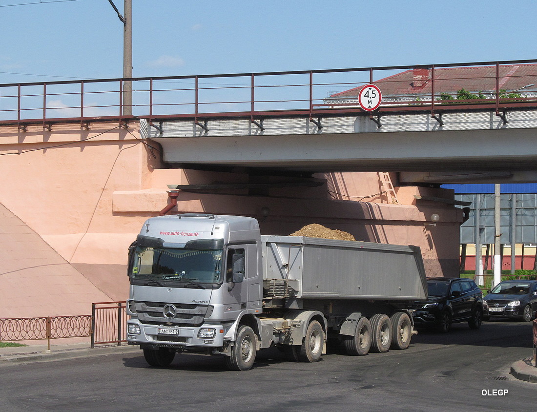 Витебская область, № АМ 1981-2 — Mercedes-Benz Actros ('2009) 2041