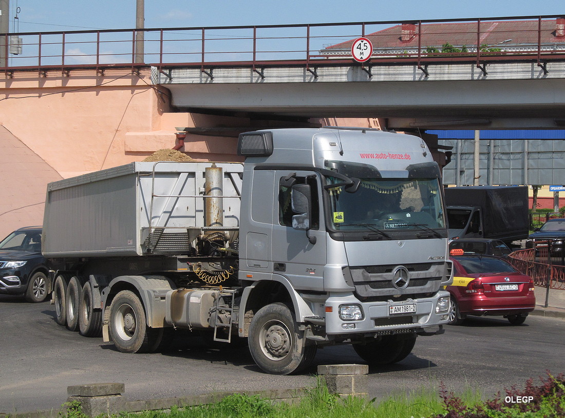 Витебская область, № АМ 1981-2 — Mercedes-Benz Actros ('2009) 2041