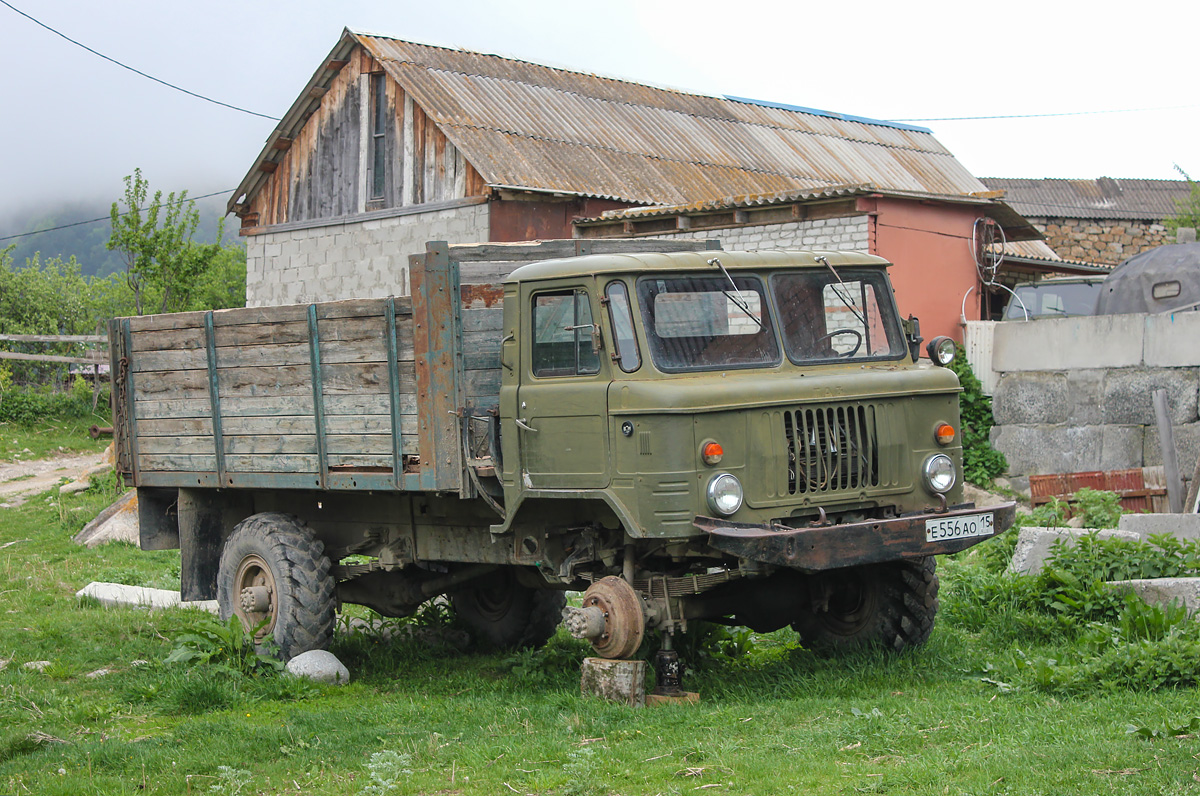 Северная Осетия, № Е 556 АО 15 — ГАЗ-66 (общая модель)