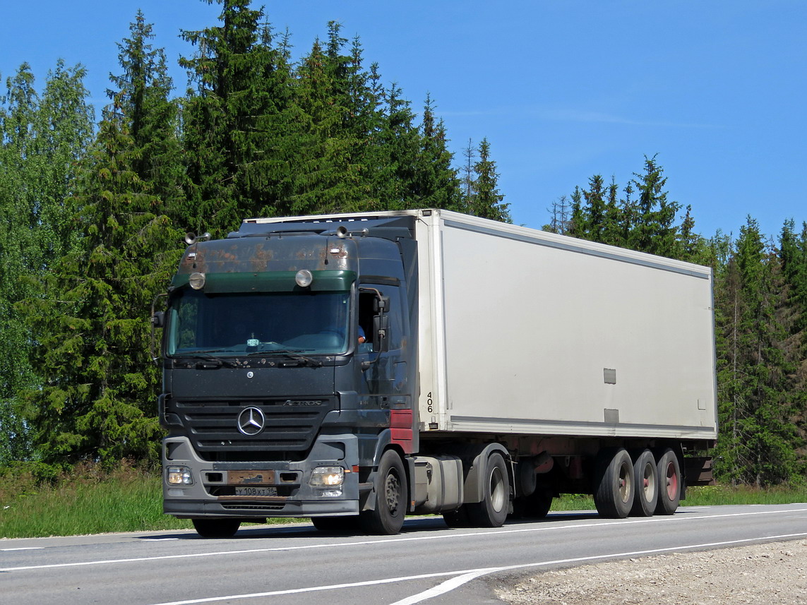 Свердловская область, № У 108 ХТ 96 — Mercedes-Benz Actros ('2003) 1844