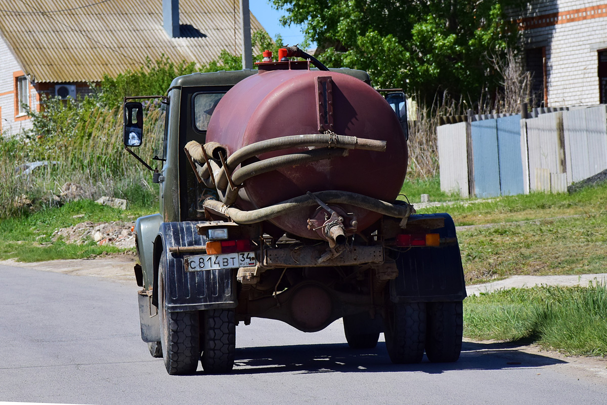 Волгоградская область, № С 814 ВТ 34 — ГАЗ-3307