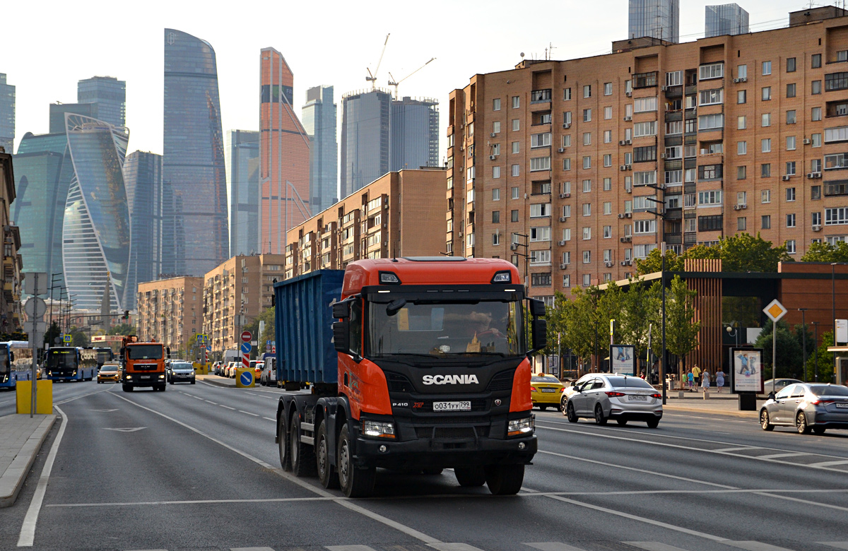 Москва, № О 031 УУ 799 — Scania ('2016) P410