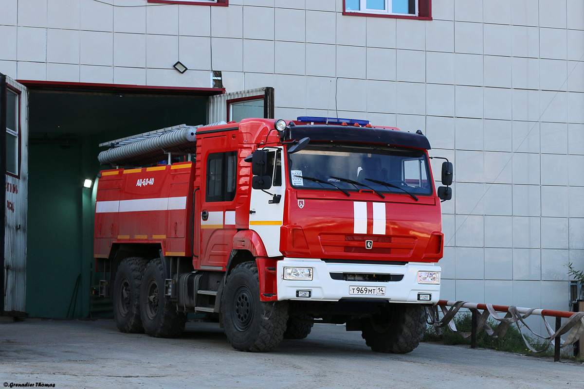 Саха (Якутия), № Т 969 МТ 14 — КамАЗ-43118 (общая модель)