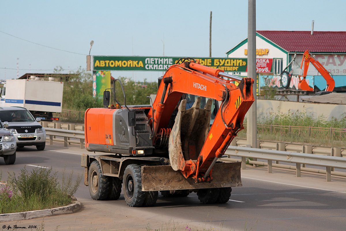 Саха (Якутия), № (14) Б/Н СТ 0097 — Hitachi ZX170W (общая модель)