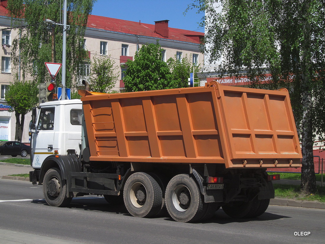 Витебская область, № АК 8314-2 — МАЗ-5516 (общая модель)
