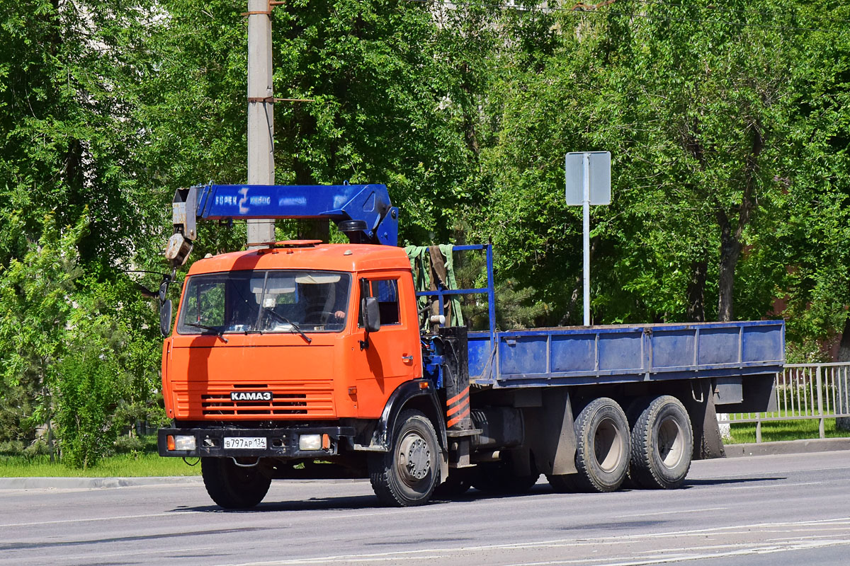 Волгоградская область, № В 797 АР 134 — КамАЗ-53215 [532150]