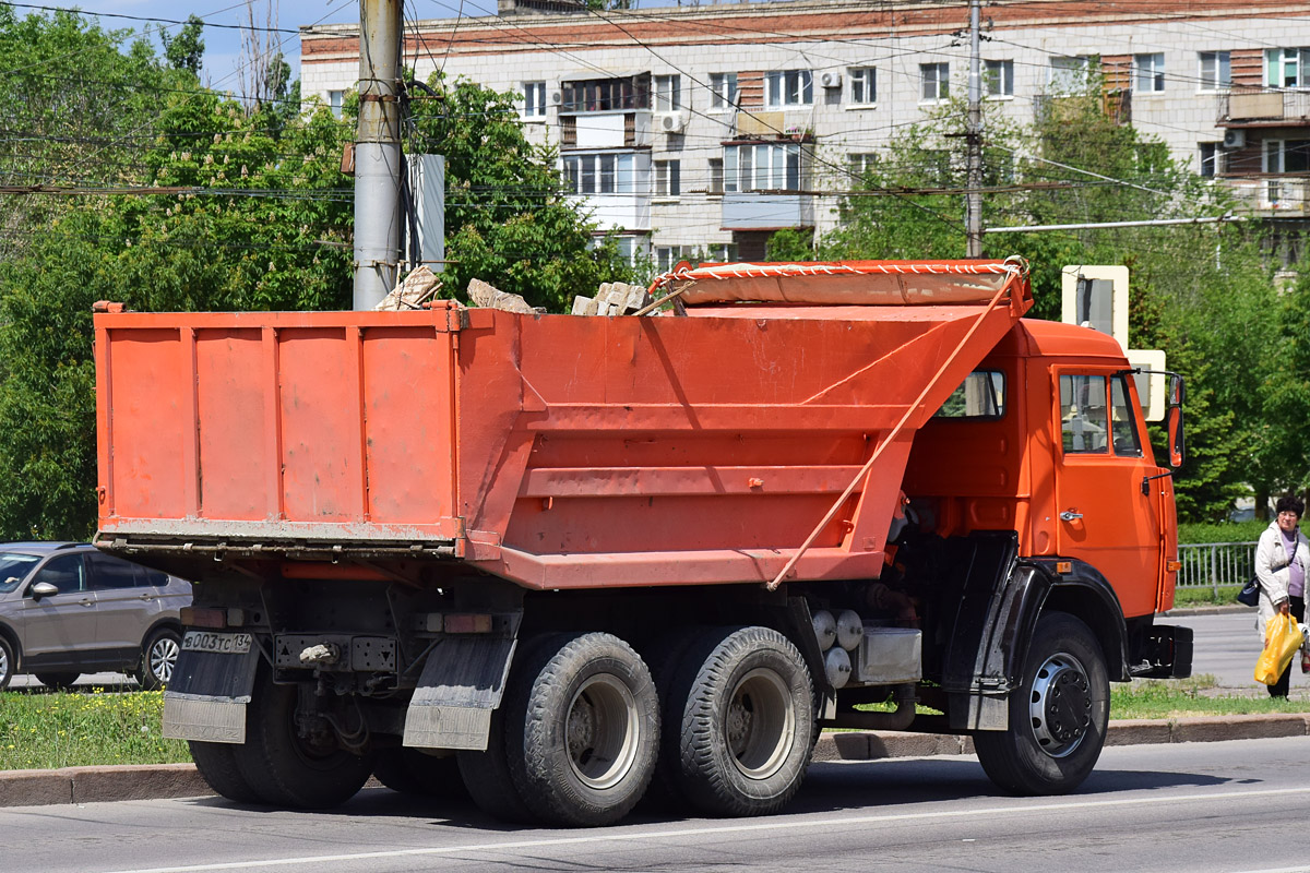 Волгоградская область, № В 003 ТС 134 — КамАЗ-55111-02 [55111C]