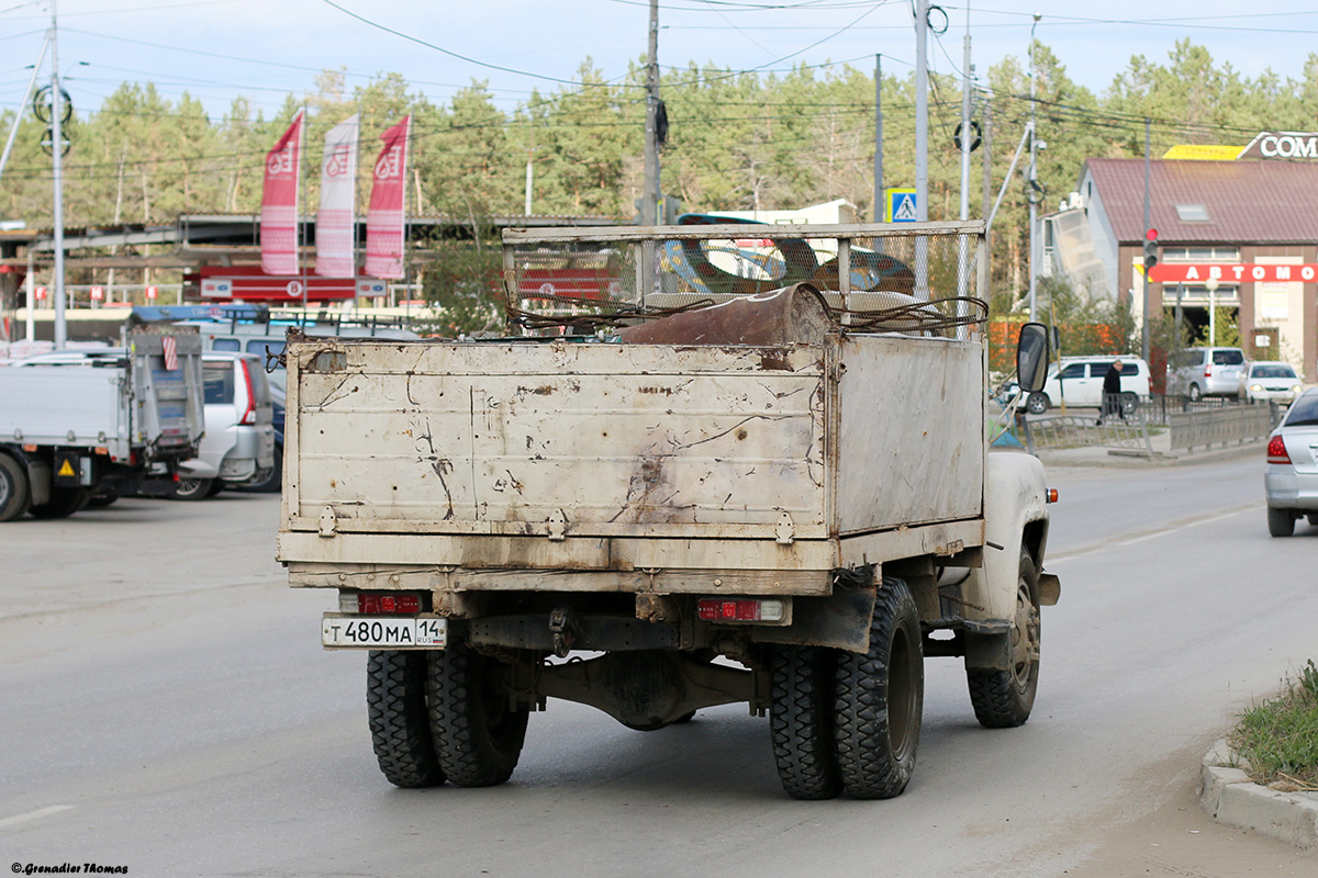 Саха (Якутия), № Т 480 МА 14 — ГАЗ-52-01