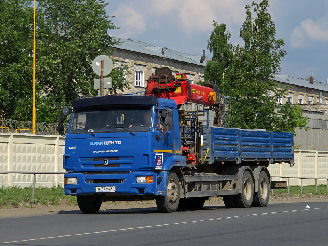 Кировская область, № М 627 УА 43 — КамАЗ-65117-L4