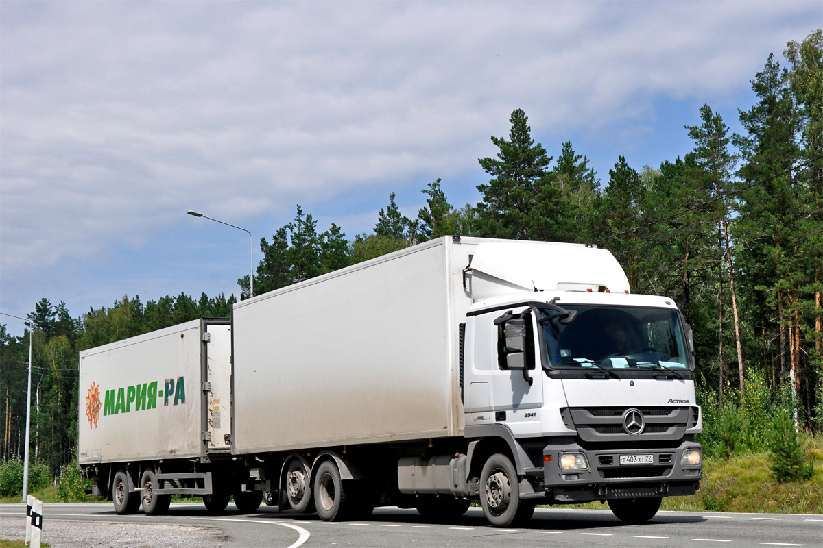 Алтайский край, № Т 403 ХТ 22 — Mercedes-Benz Actros '09 2541 [Z9M]