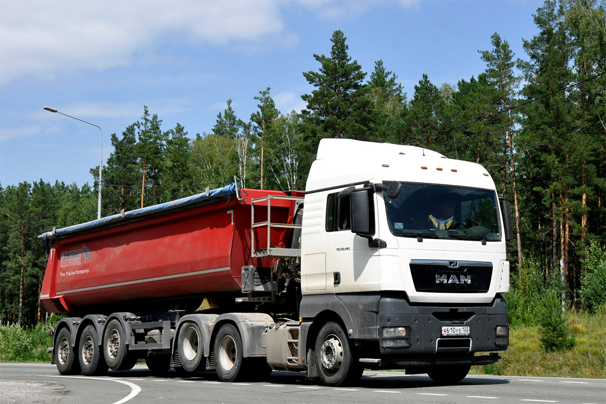 Алтайский край, № А 610 УЕ 122 — MAN TGX ('2007) 28.440