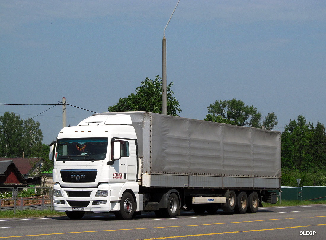 Могилёвская область, № АІ 1419-6 — MAN TGX ('2007) 18.400