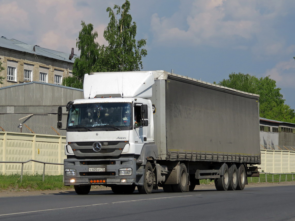 Марий Эл, № У 405 ХТ 12 — Mercedes-Benz Axor 1840 [Z9M]