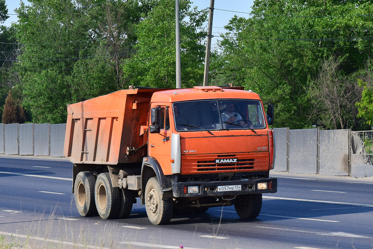 Волгоградская область, № К 057 МВ 134 — КамАЗ-65115 [651150]