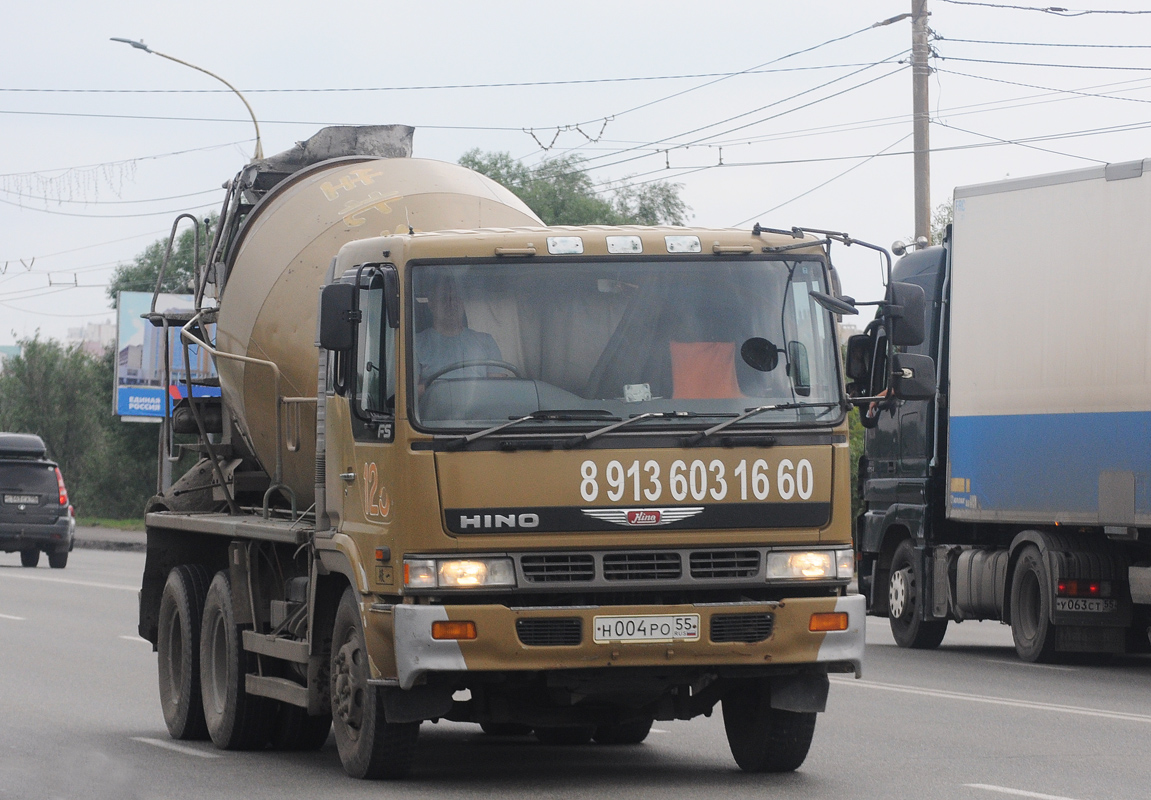 Омская область, № Н 004 РО 55 — Hino FS