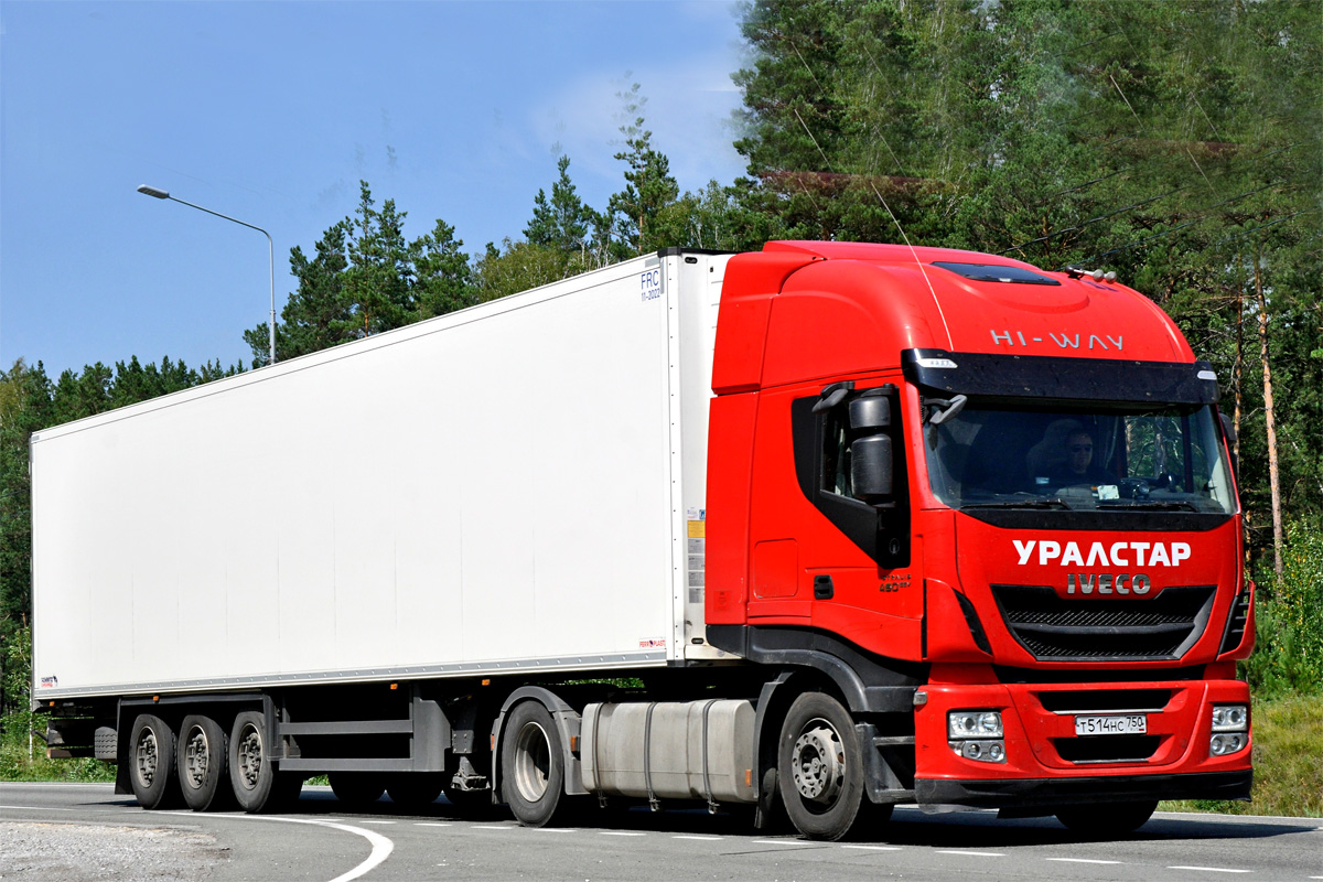 Челябинская область, № Т 514 НС 750 — IVECO Stralis ('2012) 460