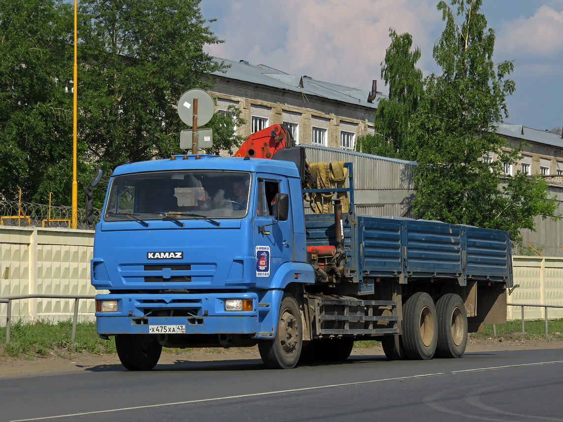 Кировская область, № Х 475 ХА 43 — КамАЗ-65117 (общая модель)