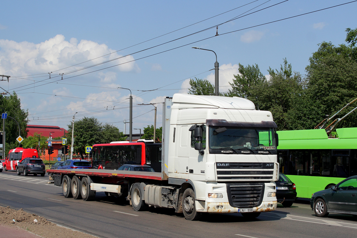 Литва, № LNI 556 — DAF XF105 FT