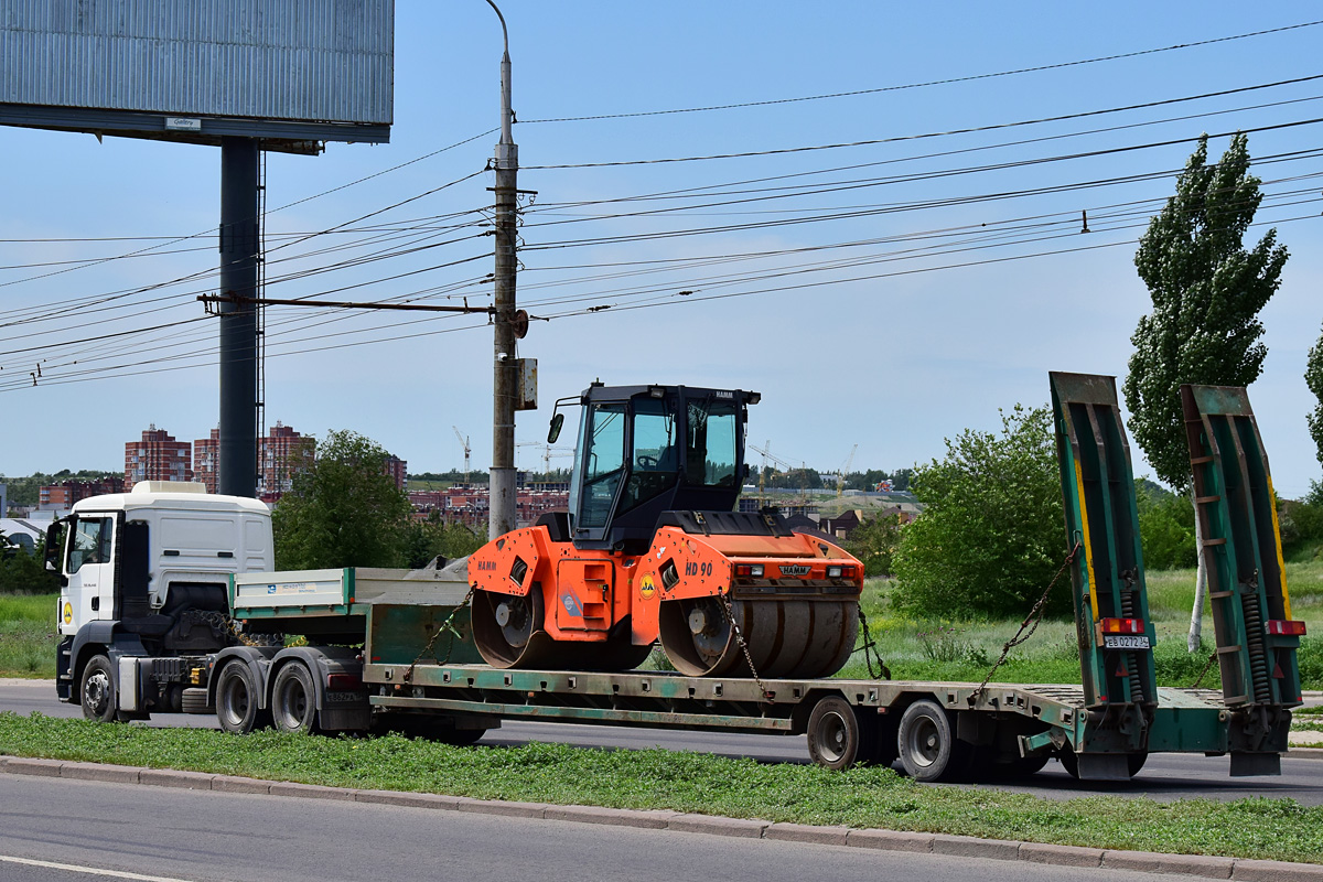 Волгоградская область, № ЕВ 0272 34 — Тверьстроймаш-99392; Волгоградская область, № 8383 *У 34 — Hamm HD 90