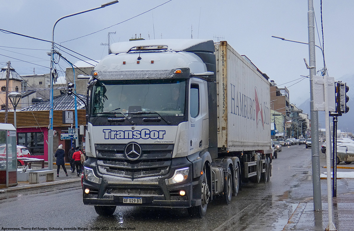 Аргентина, № AF 029 BT — Mercedes-Benz Actros ('2011)