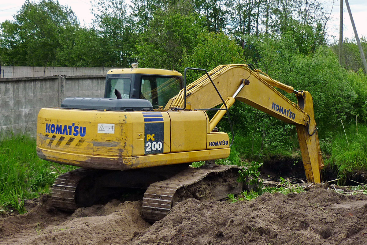 Архангельская область, № 7310 АК 29 — Komatsu PC200