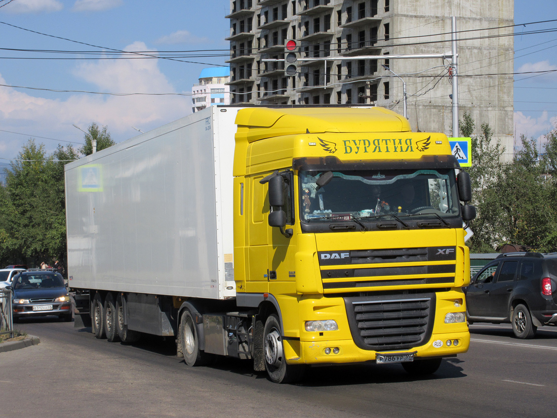 Бурятия, № Р 786 УР 39 — DAF XF105 FT