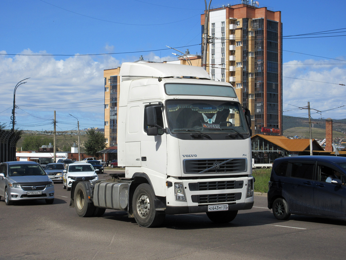 Бурятия, № О 643 МТ 03 — Volvo ('2002) FH12.420