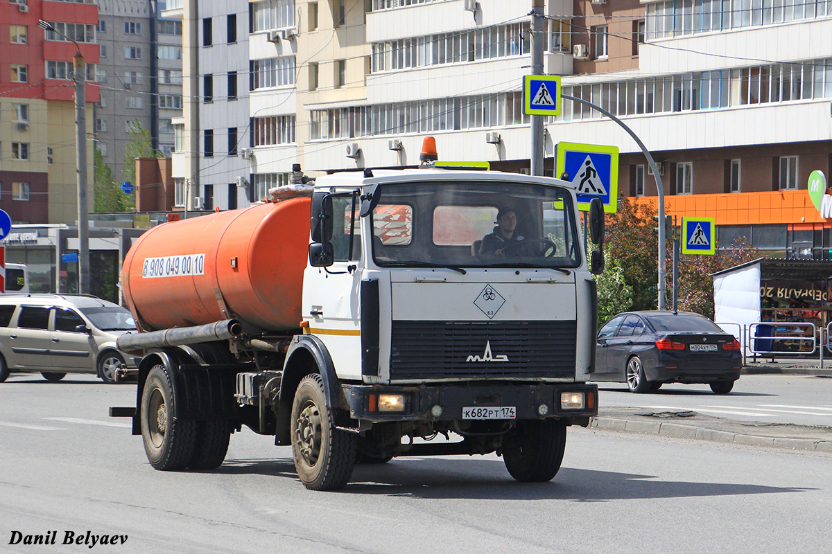 Челябинская область, № К 682 РТ 174 — МАЗ-5337A2