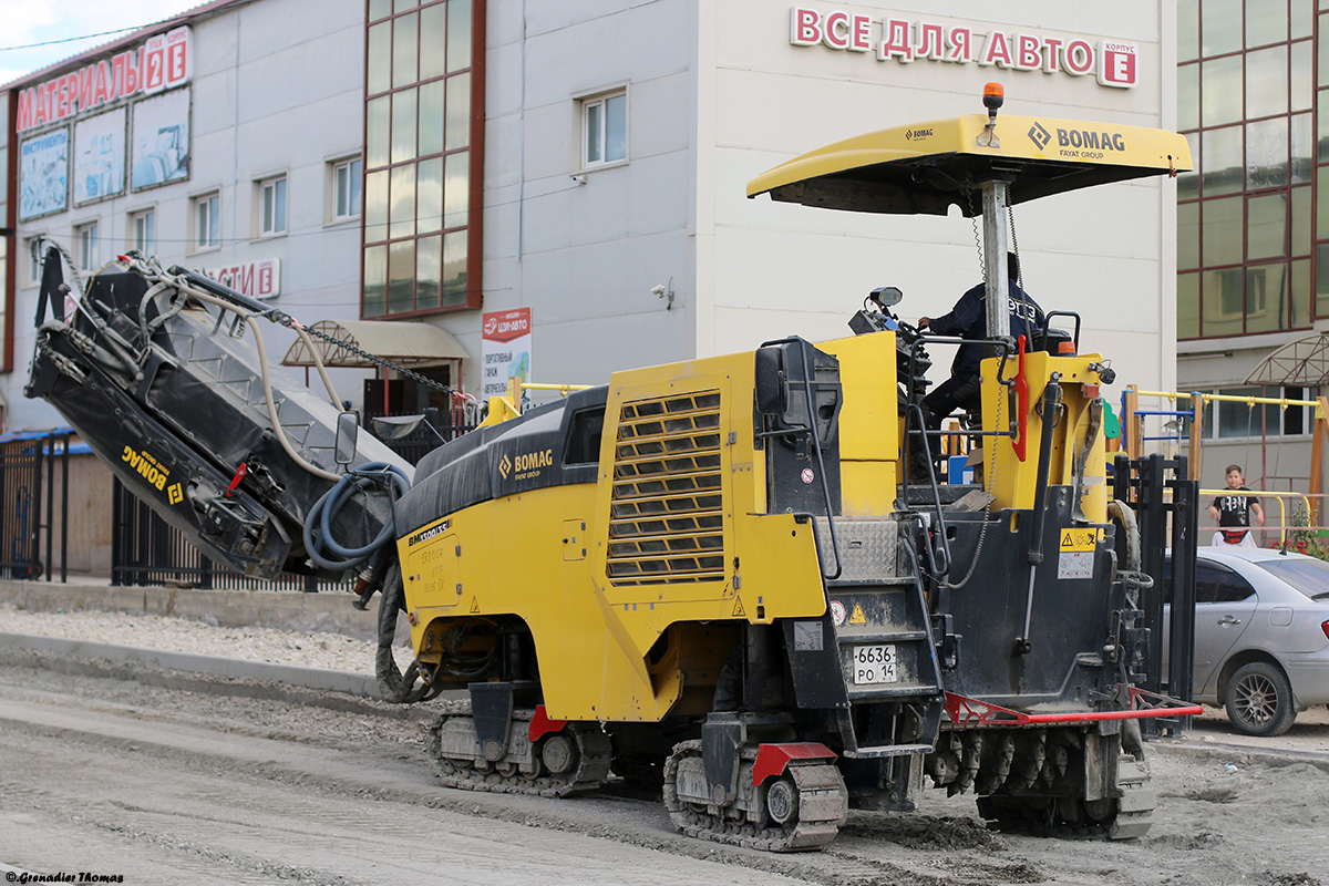 Саха (Якутия), № 6636 РО 14 — Bomag BM 1300