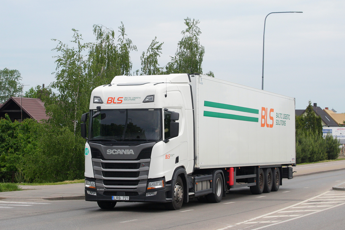 Литва, № LRB 721 — Scania ('2016) R450