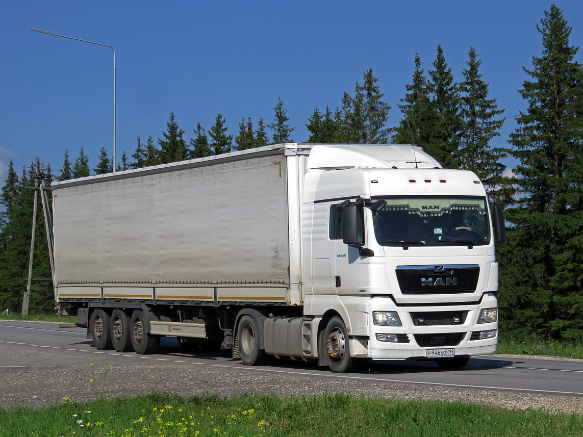 Москва, № Р 946 ХО 799 — MAN TGX ('2007) 18.400