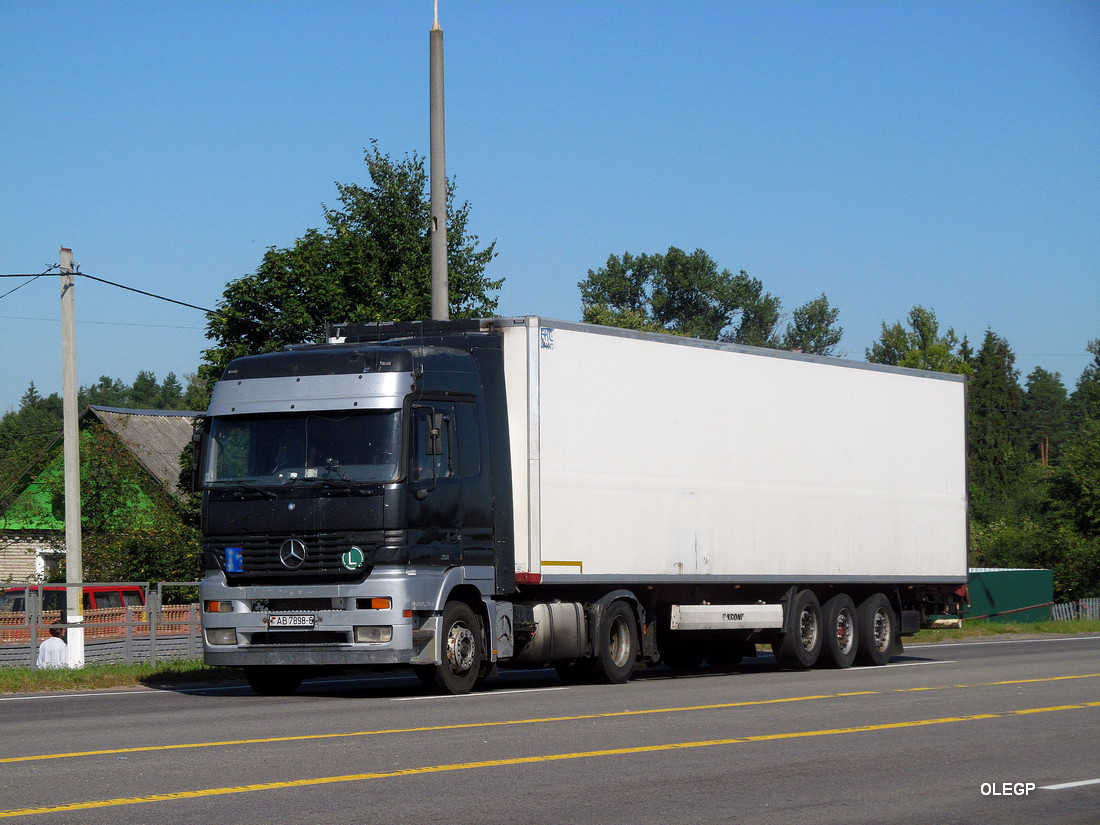 Могилёвская область, № АВ 7898-6 — Mercedes-Benz Actros ('1997)