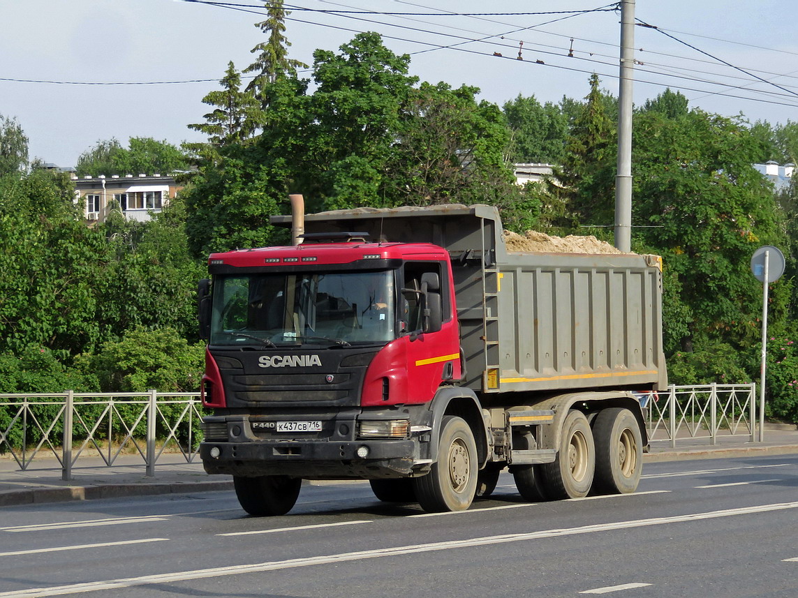 Татарстан, № К 437 СВ 716 — Scania ('2011) P440