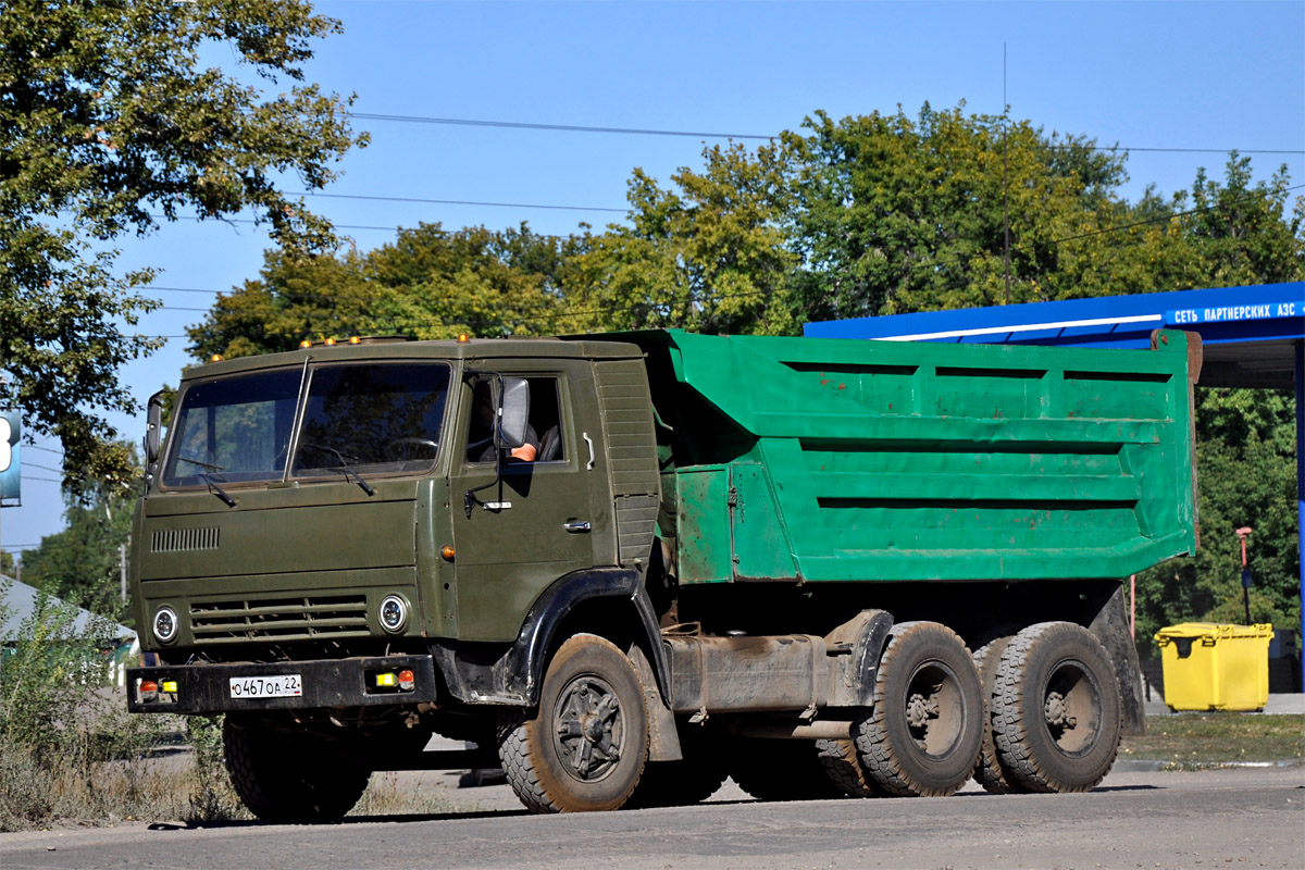 Алтайский край, № О 467 ОА 22 — КамАЗ-5410