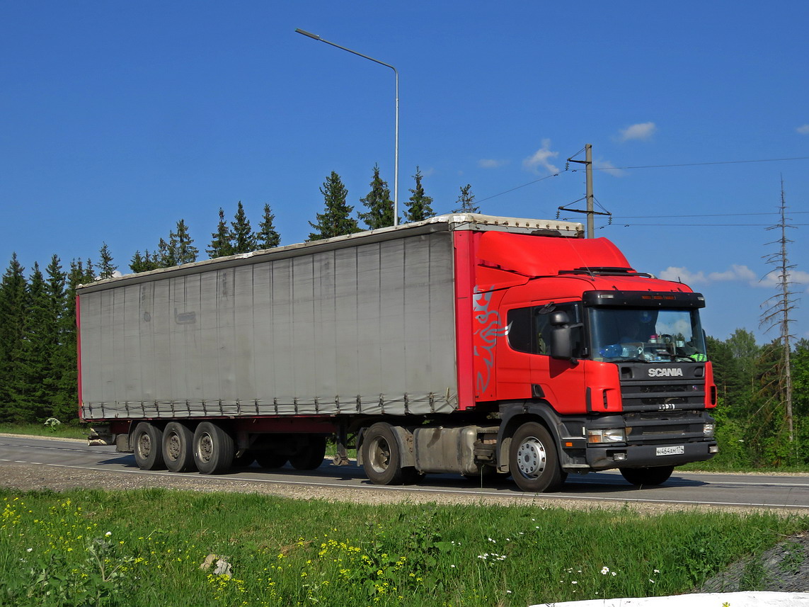 Челябинская область, № Н 464 АМ 174 — Scania ('2004) P340