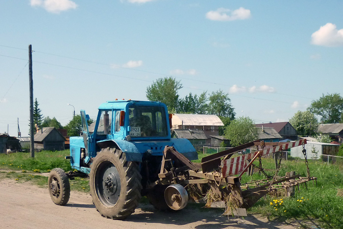 Архангельская область, № 3923 АК 29 — МТЗ-82 (общая модель)